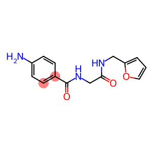 4-amino-N-{2-[(2-furylmethyl)amino]-2-oxoethyl}benzamide