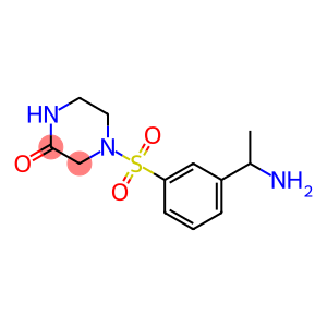 4-{[3-(1-aminoethyl)benzene]sulfonyl}piperazin-2-one