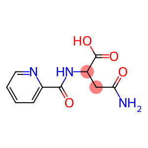 4-amino-4-oxo-2-[(pyridin-2-ylcarbonyl)amino]butanoic acid