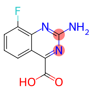 2-amino-8-fluoroquinazoline-4-carboxylic acid