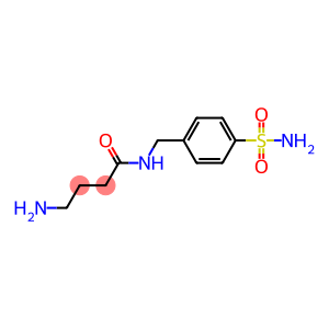 4-amino-N-[4-(aminosulfonyl)benzyl]butanamide