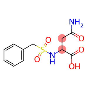 4-amino-2-[(benzylsulfonyl)amino]-4-oxobutanoic acid