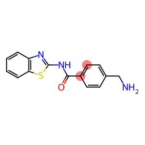 4-(aminomethyl)-N-1,3-benzothiazol-2-ylbenzamide