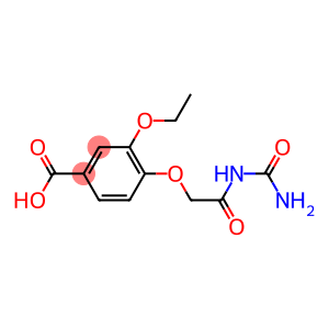 4-{2-[(aminocarbonyl)amino]-2-oxoethoxy}-3-ethoxybenzoic acid