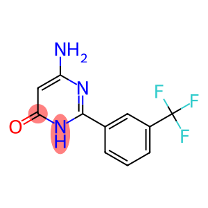 6-amino-2-[3-(trifluoromethyl)phenyl]-3,4-dihydropyrimidin-4-one