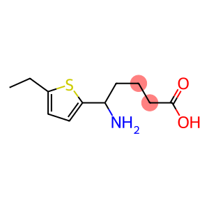 5-amino-5-(5-ethylthiophen-2-yl)pentanoic acid