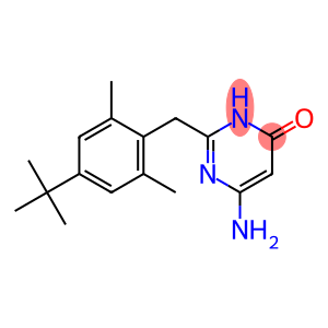 6-amino-2-[(4-tert-butyl-2,6-dimethylphenyl)methyl]-3,4-dihydropyrimidin-4-one