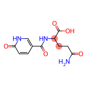 5-amino-5-oxo-2-{[(6-oxo-1,6-dihydropyridin-3-yl)carbonyl]amino}pentanoic acid