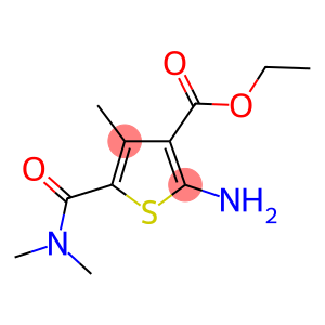 2-AMINO-5-DIMETHYLCARBAMOYL-4-METHYL-THIOPHENE-3-CARBOXYLIC ACID ETHYL ESTER