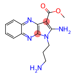 2-AMINO-1-(3-AMINO-PROPYL)-1H-PYRROLO[2,3-B]QUINOXALINE-3-CARBOXYLIC ACID METHYL ESTER