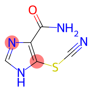 4-(AMINOCARBONYL)-1H-IMIDAZOL-5-YL THIOCYANATE