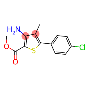 3-AMINO-5-(4-CHLOROPHENYL)-4-METHYLTHIOPHENE-2-CARBOXYLIC ACID METHYL ESTER