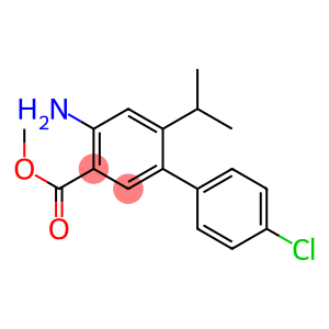 4-AMINO-4'-CHLORO-6-ISOPROPYL-BIPHENYL-3-CARBOXYLIC ACID METHYL ESTER