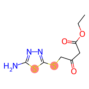 4-(5-AMINO-[1,3,4]THIADIAZOL-2-YLSULFANYL)-3-OXO-BUTYRIC ACID ETHYL ESTER