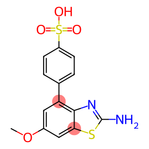 2-AMINO 6-METHOXY SULPHOPHENYL BENZOTHIAZOLE