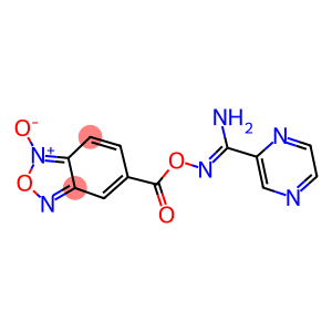 5-[(([AMINO(PYRAZIN-2-YL)METHYLIDENE]AMINO)OXY)CARBONYL]-2,1,3-BENZOXADIAZOL-1-IUM-1-OLATE