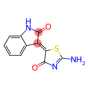 3-(2-amino-4-oxo-1,3-thiazol-5(4H)-ylidene)-1,3-dihydro-2H-indol-2-one