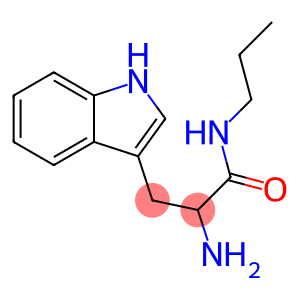 2-amino-3-(1H-indol-3-yl)-N-propylpropanamide