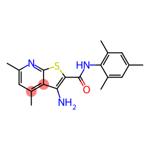 3-amino-N-mesityl-4,6-dimethylthieno[2,3-b]pyridine-2-carboxamide