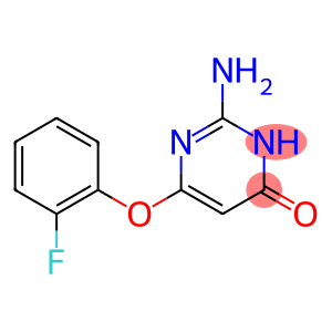 2-amino-6-(2-fluorophenoxy)-4(3H)-pyrimidinone