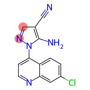 5-amino-1-(7-chloro-4-quinolyl)-1H-pyrazole-4-carbonitrile