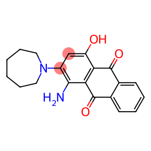 1-amino-2-(1-azepanyl)-4-hydroxyanthra-9,10-quinone