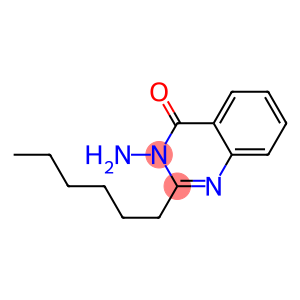 3-amino-2-hexyl-4(3H)-quinazolinone