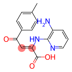 2-[(3-amino-2-pyridinyl)amino]-4-(4-methylphenyl)-4-oxo-2-butenoic acid