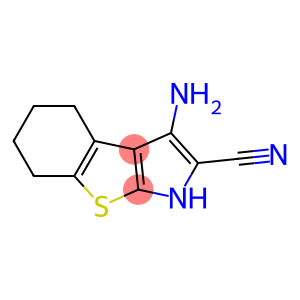 3-amino-4,5,6,7-tetrahydro-1H-[1]benzothieno[2,3-b]pyrrole-2-carbonitrile