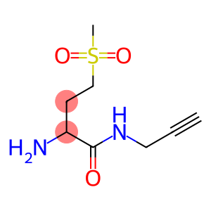 2-amino-4-(methylsulfonyl)-N-prop-2-ynylbutanamide