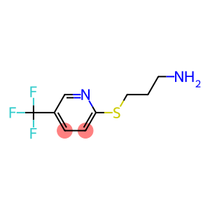 2-[(3-aminopropyl)sulfanyl]-5-(trifluoromethyl)pyridine