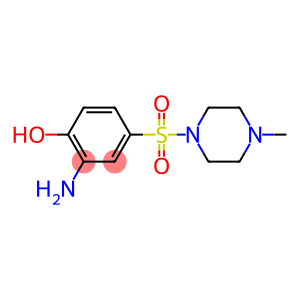 2-amino-4-[(4-methylpiperazine-1-)sulfonyl]phenol