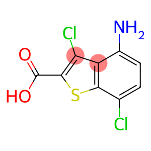 4-amino-3,7-dichlorobenzo[b]thiophene-2-carboxylic acid