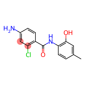 4-amino-2-chloro-N-(2-hydroxy-4-methylphenyl)benzenecarboxamide