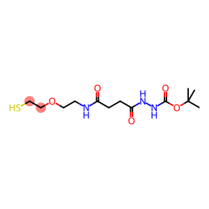 alpha-Thio-omega-t-butyloxycarbonyl-hydrazido poly(ethylene glycol) (PEG-MW 5.000 Dalton)