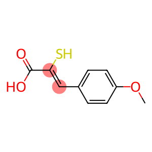 ALPHA-MERCAPTO-BETA-(4-METHOXYPHENYL)ACRYLICACID