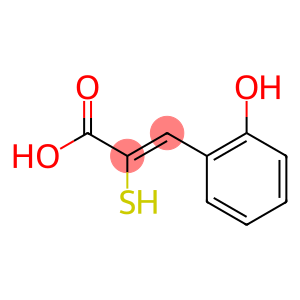 ALPHA-MERCAPTO-BETA-(2-HYDROXYPHENYL)ACRYLICACID