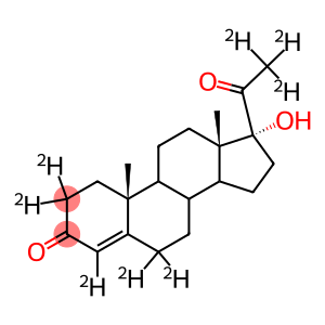 (17alpha-Hydroxyprogesterone-2,2,4,6,6,21,21,21-D8)