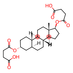 5-ALPHA-ANDROSTAN-3-ALPHA, 17-BETA-DIOL DIHEMISUCCINATE