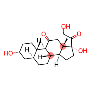 3-ALPHA,17-ALPHA,21-TRIHYDROXY-5-ALPHA-PREGNANE-11,20-DIONE