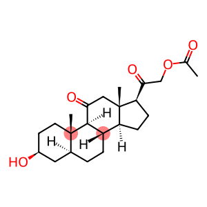 5-ALPHA-PREGNAN-3-BETA, 21-DIOL-11,20-DIONE 21-ACETATE