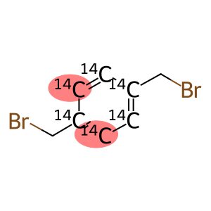 ALPHA,ALPHA-DIBROMO-P-XYLENE, [RING-14C]-