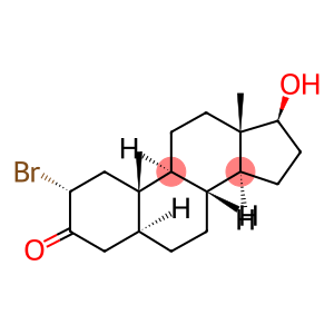 5-ALPHA-ANDROSTAN-2-ALPHA-BROMO-17-BETA-OL-3-ONE