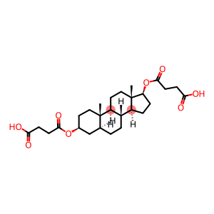 5-ALPHA-ANDROSTAN-3-BETA, 17-BETA-DIOL DIHEMISUCCINATE