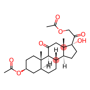 5-ALPHA-PREGNAN-3-BETA, 17,21-TRIOL-11,20-DIONE 3,21-DIACETATE