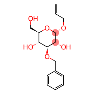 烯丙基3-O-苄基-Α-D-吡喃葡萄糖苷