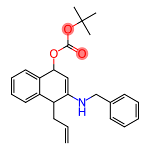 4-allyl-3-(benzylaMino)-1,4-dihydronaphthalen-1-yl tert-butyl carbonate