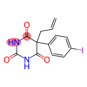 5-Allyl-5-(p-iodophenyl)-2,4,6(1H,3H,5H)-pyrimidinetrione