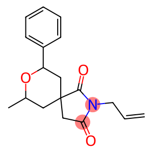 2-Allyl-7-methyl-9-phenyl-8-oxa-2-azaspiro[4.5]decane-1,3-dione