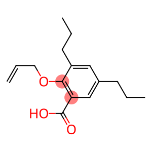 2-(Allyloxy)-3,5-dipropylbenzoic acid